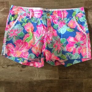 EUC Lilly Pulitzer Callahan Shorts - Jungle Utopia